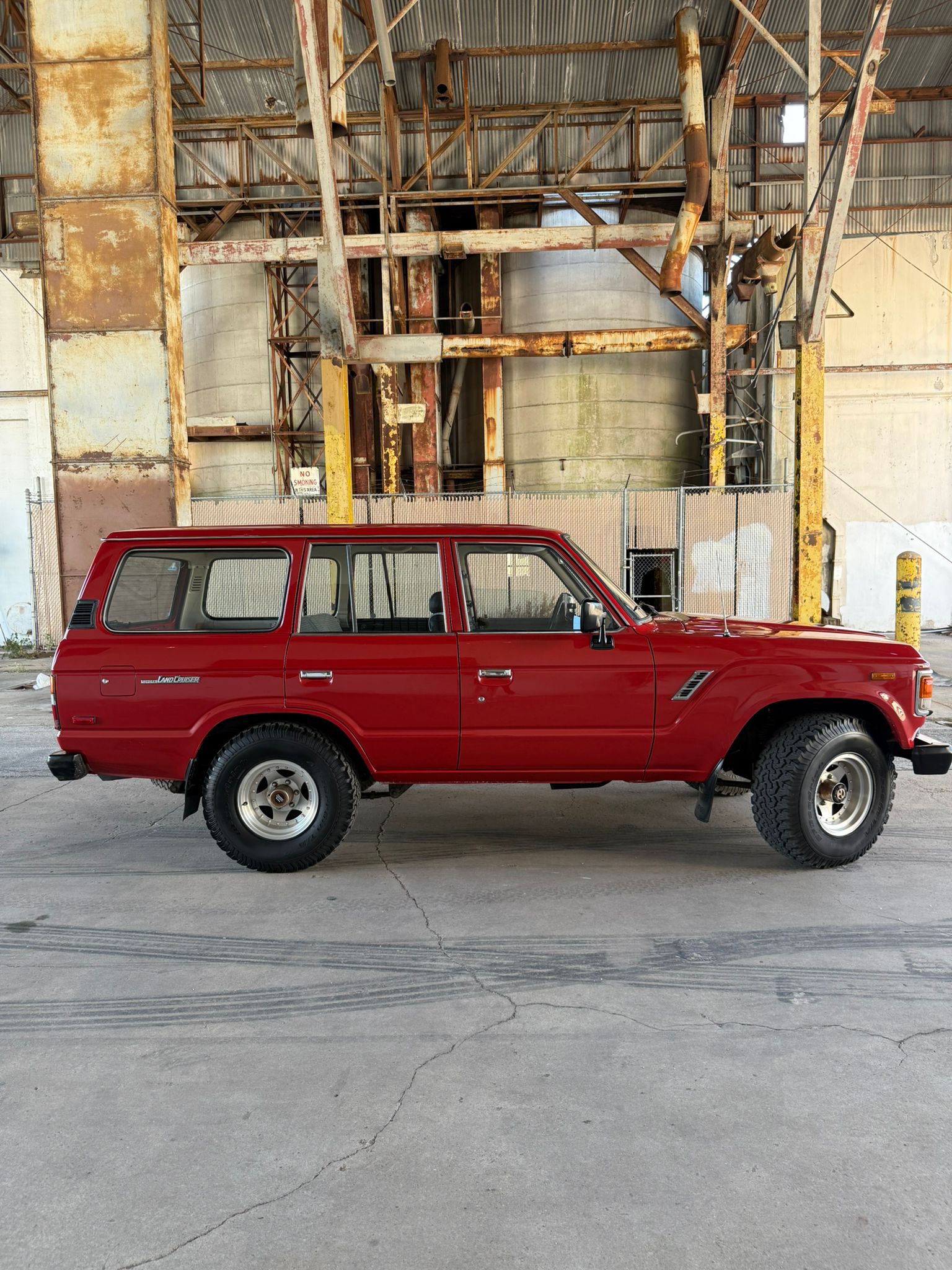 Completed Land Cruiser restoration project